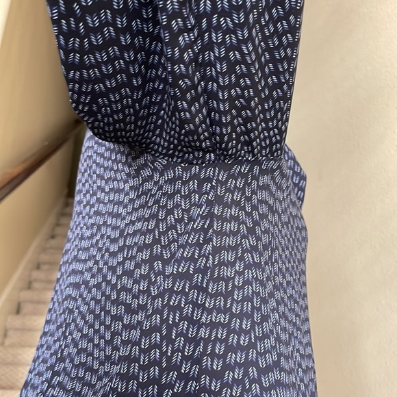 Hilary Radley Sz M Long Sleeve Top - Navy dress - Picture 6 of 8